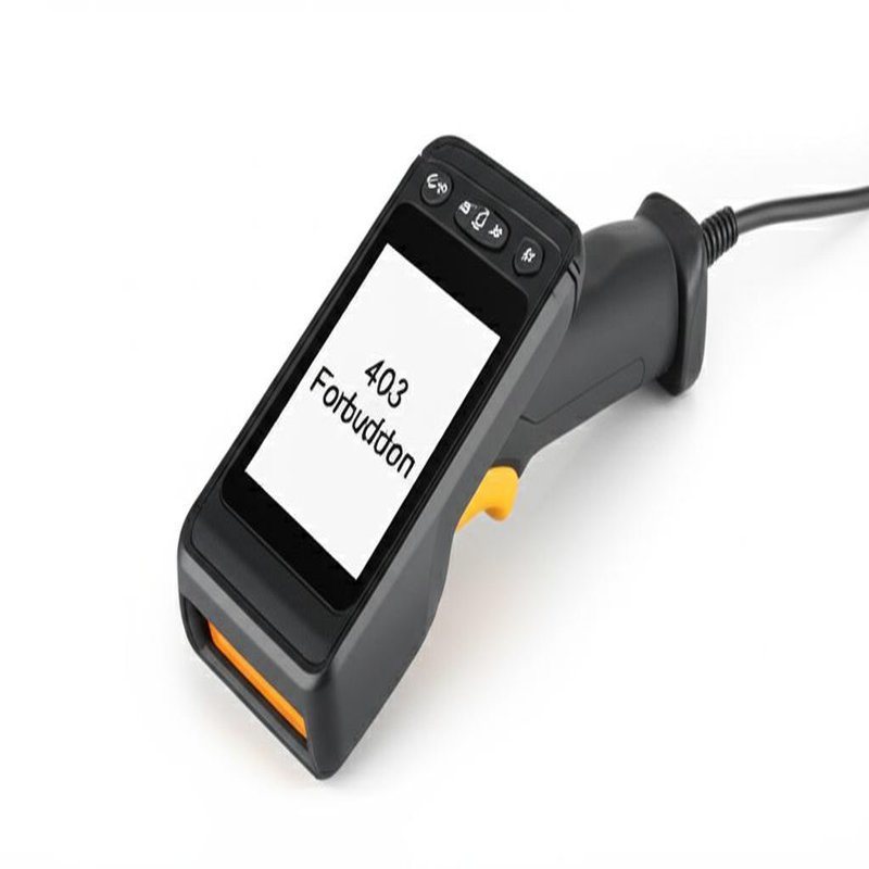 Multi-Functional Android PDA Scanner with Openresty Server Software and 403 Status Code for Secure Data Transfer